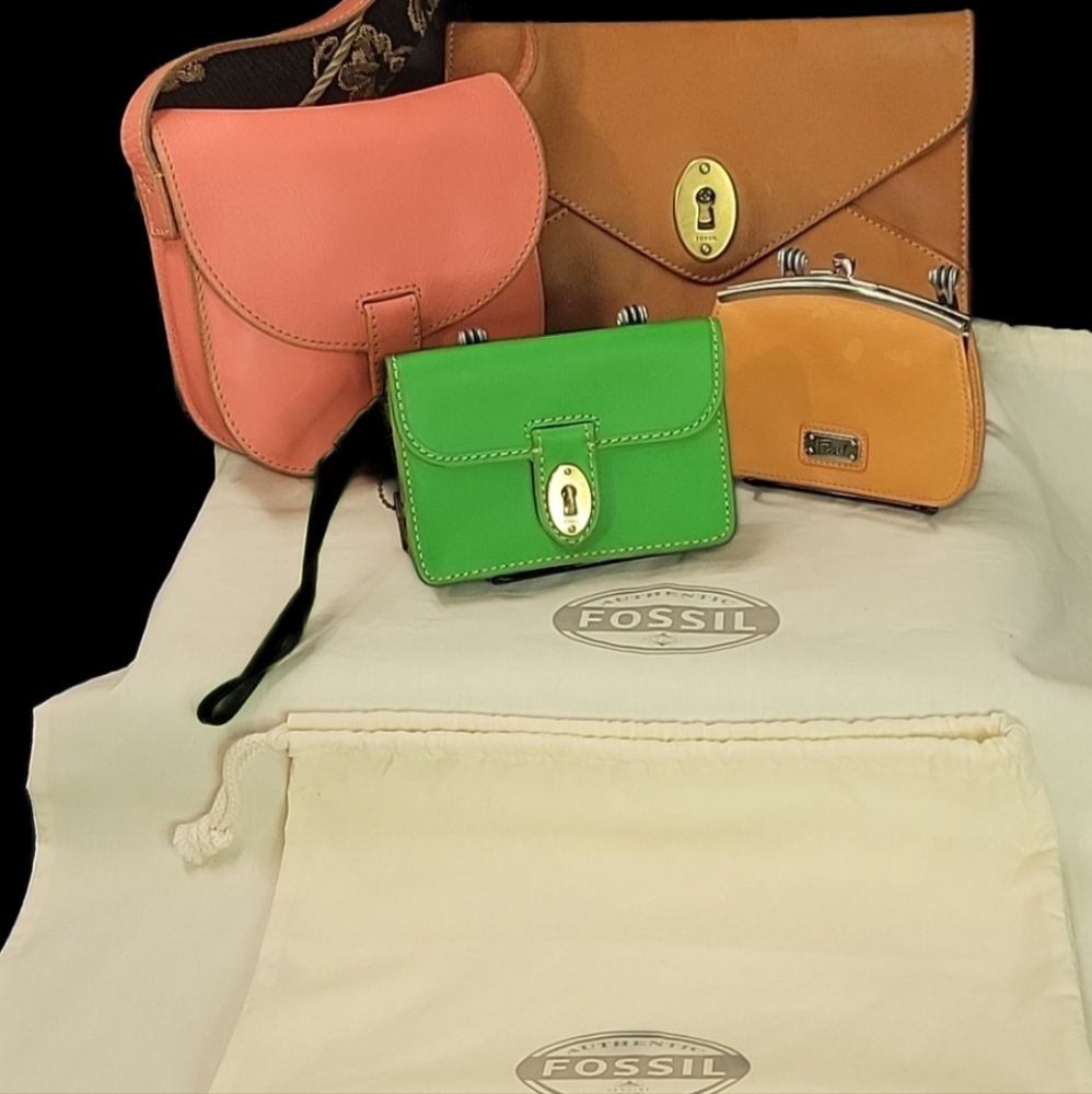 FOSSIL LEATHER BUNDLE